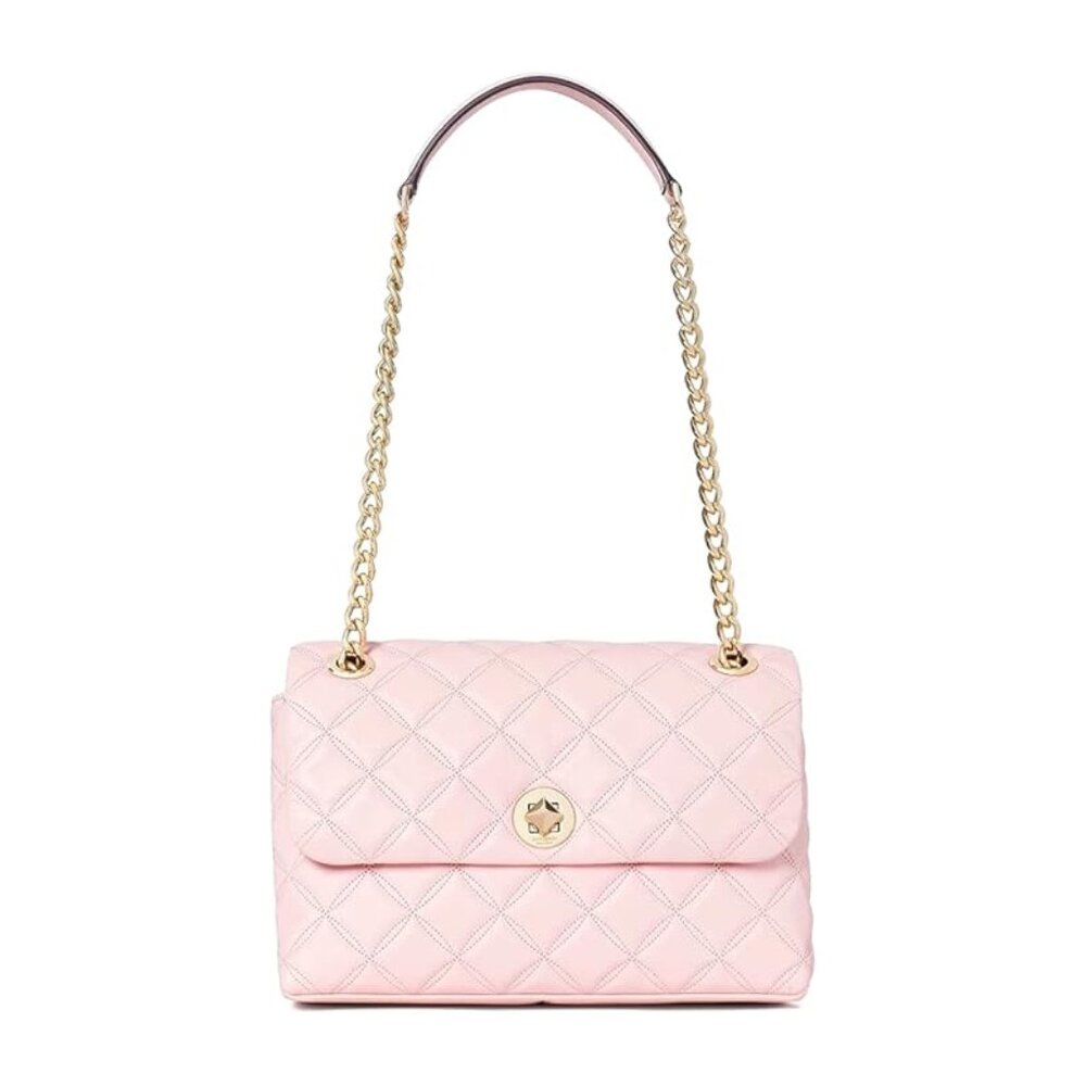 kate spade new york Natalia Medium Flap Shoulder Bag – Rose Smoke